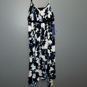 Floral Simply Vera Vera Wang midi dress - Size M